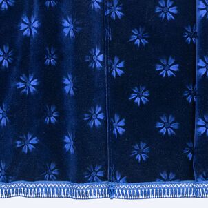 コスモス 三点式センターカーテン ネイビー