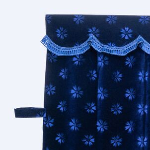 コスモス 三点式センターカーテン ネイビー