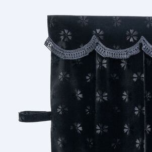 コスモス 三点式センターカーテン ブラック