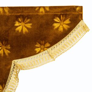 コスモス サイドカーテン ゴールド