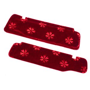 コスモス　サンバイザーカバー ダークレッド