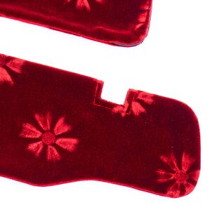 コスモス　サンバイザーカバー ダークレッド