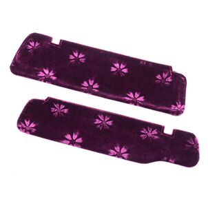 コスモス　サンバイザーカバー ワインパープル
