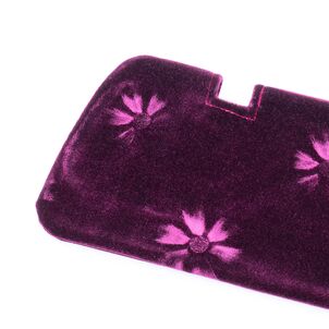 コスモス　サンバイザーカバー ワインパープル