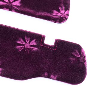 コスモス　サンバイザーカバー ワインパープル