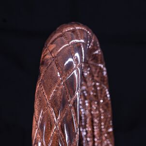 コスモス シングルキルトハンドルカバー ブラウン