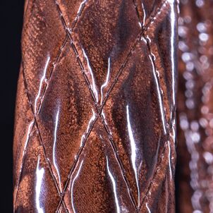 コスモス シングルキルトハンドルカバー ブラウン