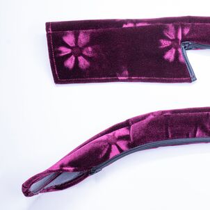 コスモス ドアハンドルカバー ワインパープル