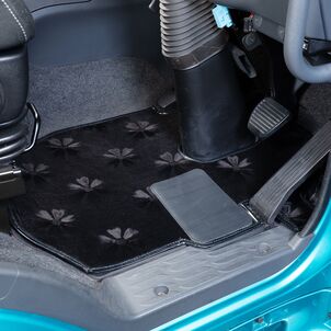 フロアマット コスモス ブラック