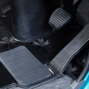 フロアマット コスモス ブラック