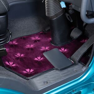 フロアマット コスモス ワインパープル