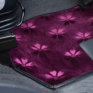 フロアマット コスモス ワインパープル