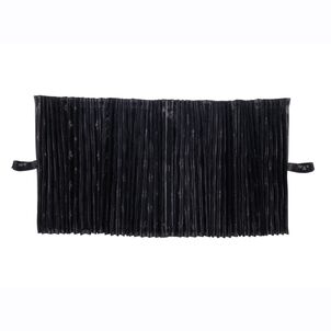 コスモス ルームカーテン　プリーツ ブラック