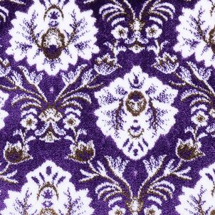 新格子生地 パープル