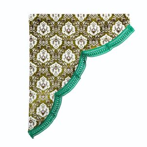 新格子 サイドカーテングリーン