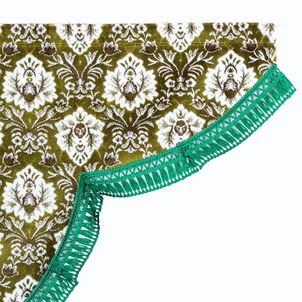 新格子 サイドカーテングリーン