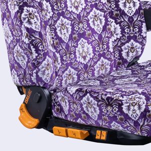 新格子 シートカバー パープル