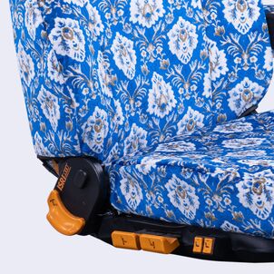 新格子 シートカバー ブルー