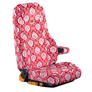 新格子 シートカバー レッド