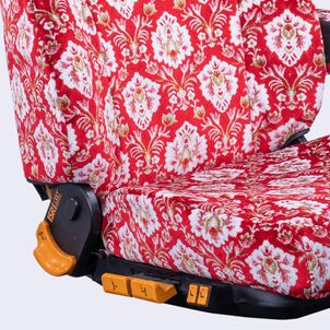 新格子 シートカバー レッド