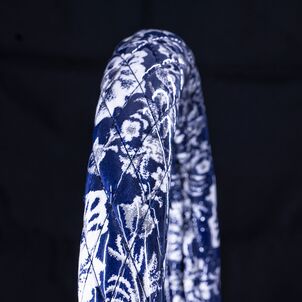 新格子 シングルキルトハンドルカバーネイビー