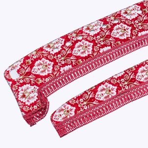 新格子 ダッシュマットレッド