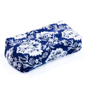 新格子 ティッシュカバーネイビー