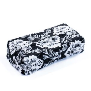 新格子 ティッシュカバーブラック