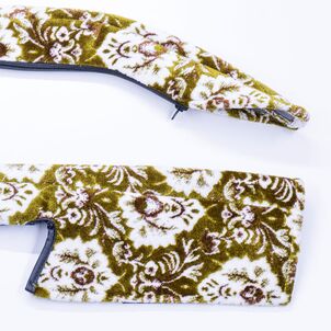 新格子 ドアハンドルカバー　グリーン