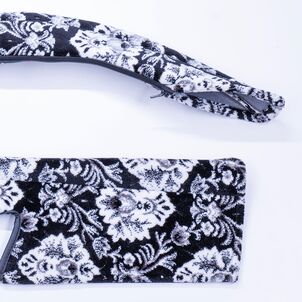 新格子 ドアハンドルカバー　ブラック