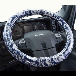 新格子 極太ハンドルカバービニール付き ネイビー