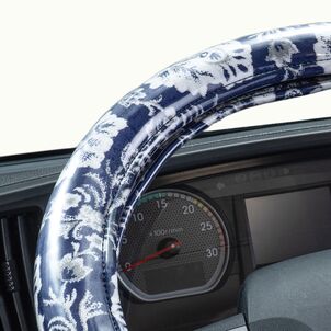 新格子 極太ハンドルカバービニール付き ネイビー