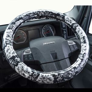 新格子 極太ハンドルカバービニール付き ブラック