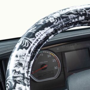 新格子 極太ハンドルカバービニール付き ブラック