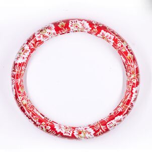 新格子 極太ハンドルカバービニール付き レッド