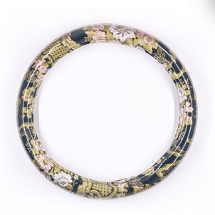 花籠極太ハンドルカバービニール付き  グリーン