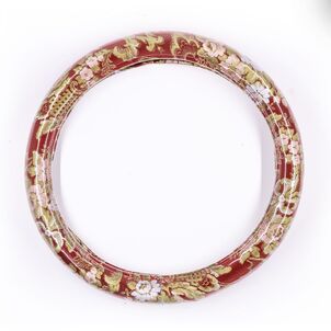 花籠極太ハンドルカバービニール付きレッド