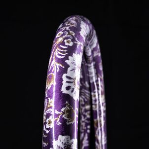 新格子 極太ハンドルカバービニール付き パープル