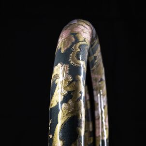 花籠極太ハンドルカバービニール付き  グリーン