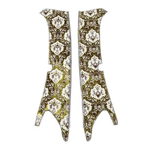 新格子 ピラーカバーグリーン