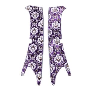 新格子 ピラーカバーパープル