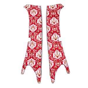 新格子 ピラーカバーレッド