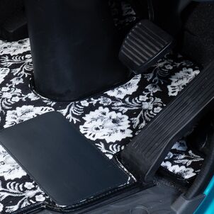 フロアマット 新格子 ブラック