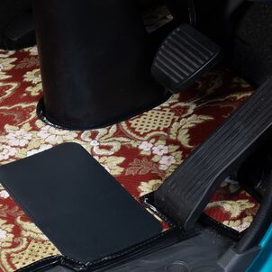 フロアマット 花籠　ワイン