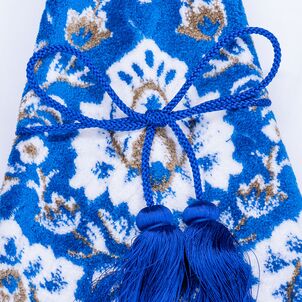 新格子 シフトブーツカバーブルー