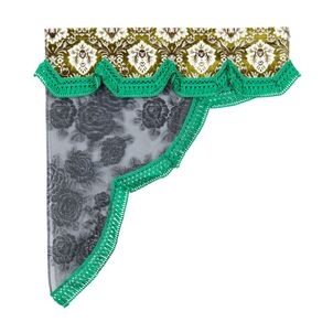 新格子 ロイヤルサイドカーテングリーン