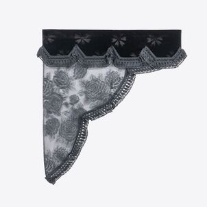 コスモス ロイヤルサイドカーテン ブラック