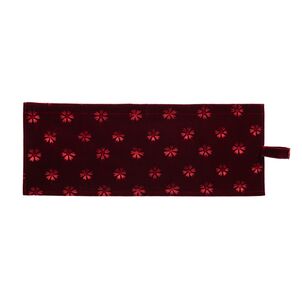 コスモス ルームカーテン　ハイルーフ用　プリーツなし　ダークレッド