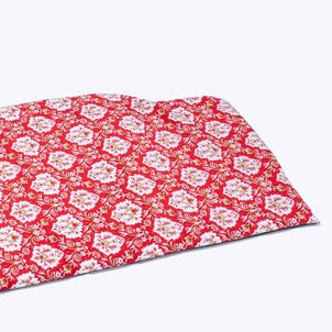 新格子 ベットマットレッド