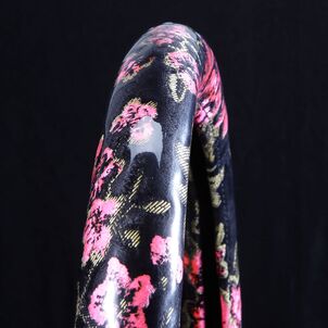 マドンナ　ハンドルカバー　ブラック×ピンク